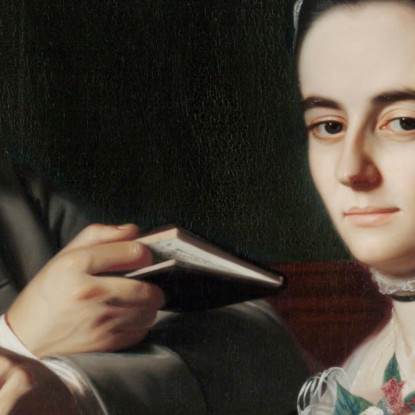 Ritratto Del Signor E Della Signora Thomas Mifflin – Sarah Morris John Singleton Copley jsg53 quadro stampato su tela