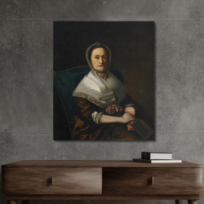 Ritratto Della Signora Ebenezer Austin John Singleton Copley jsg54 quadro stampato su tela