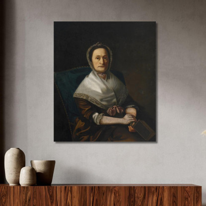 Ritratto Della Signora Ebenezer Austin John Singleton Copley jsg54 quadro stampato su tela
