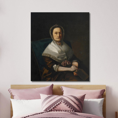Ritratto Della Signora Ebenezer Austin John Singleton Copley jsg54 quadro stampato su tela
