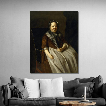 Ritratto Della Signora Paul Richard John Singleton Copley jsg56 quadro stampato su tela
