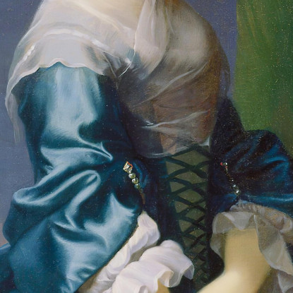 Ritratto Di Sarah Allen Nata Sargent John Singleton Copley jsg57 quadro stampato su tela