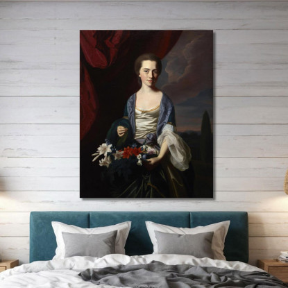 Sarah Sherburne Langdon John Singleton Copley jsg62 quadro stampato su tela