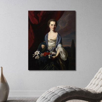 Sarah Sherburne Langdon John Singleton Copley jsg62 quadro stampato su tela
