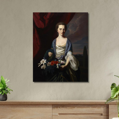 Sarah Sherburne Langdon John Singleton Copley jsg62 quadro stampato su tela