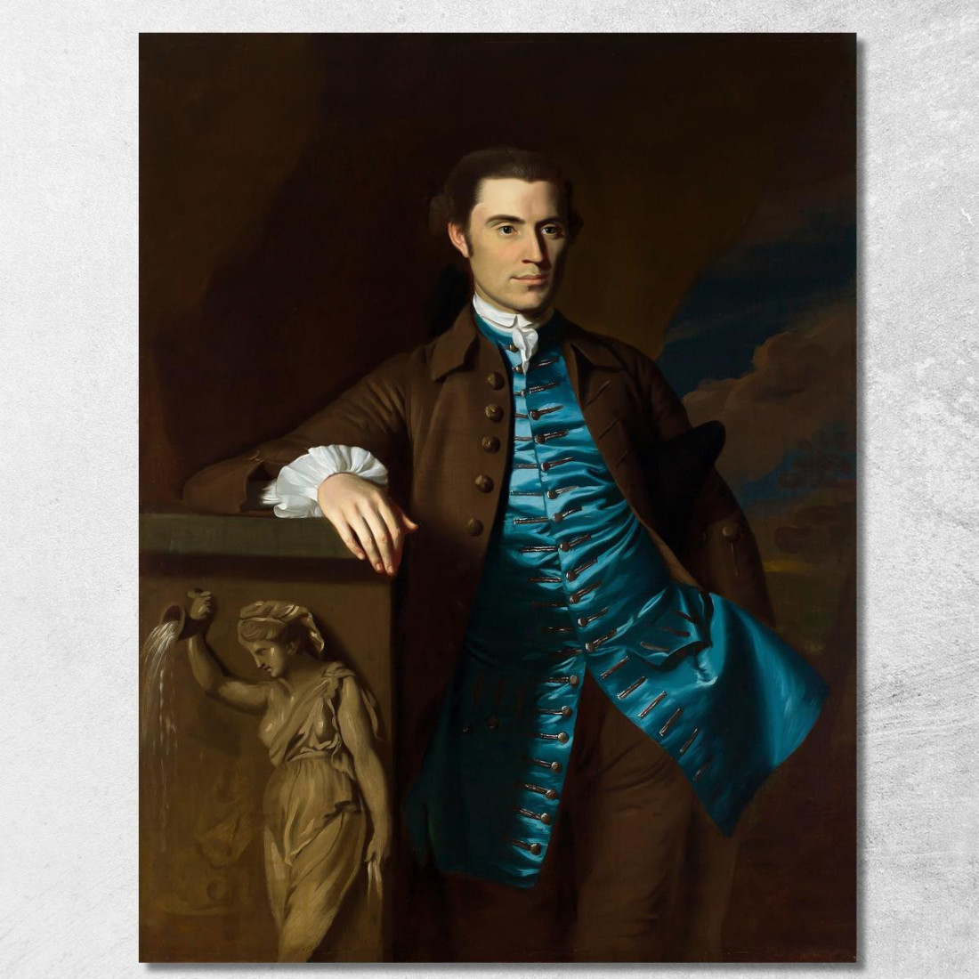 Thaddeus Burr John Singleton Copley jsg63 quadro stampato su tela