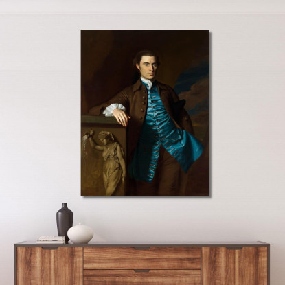 Thaddeus Burr John Singleton Copley jsg63 quadro stampato su tela