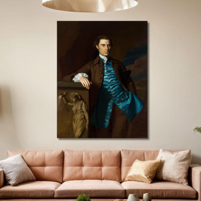Thaddeus Burr John Singleton Copley jsg63 quadro stampato su tela