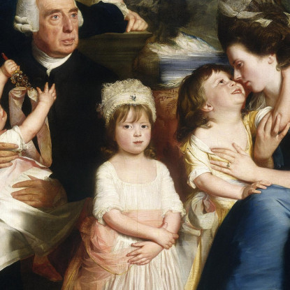 La Famiglia Copley John Singleton Copley jsg64 quadro stampato su tela
