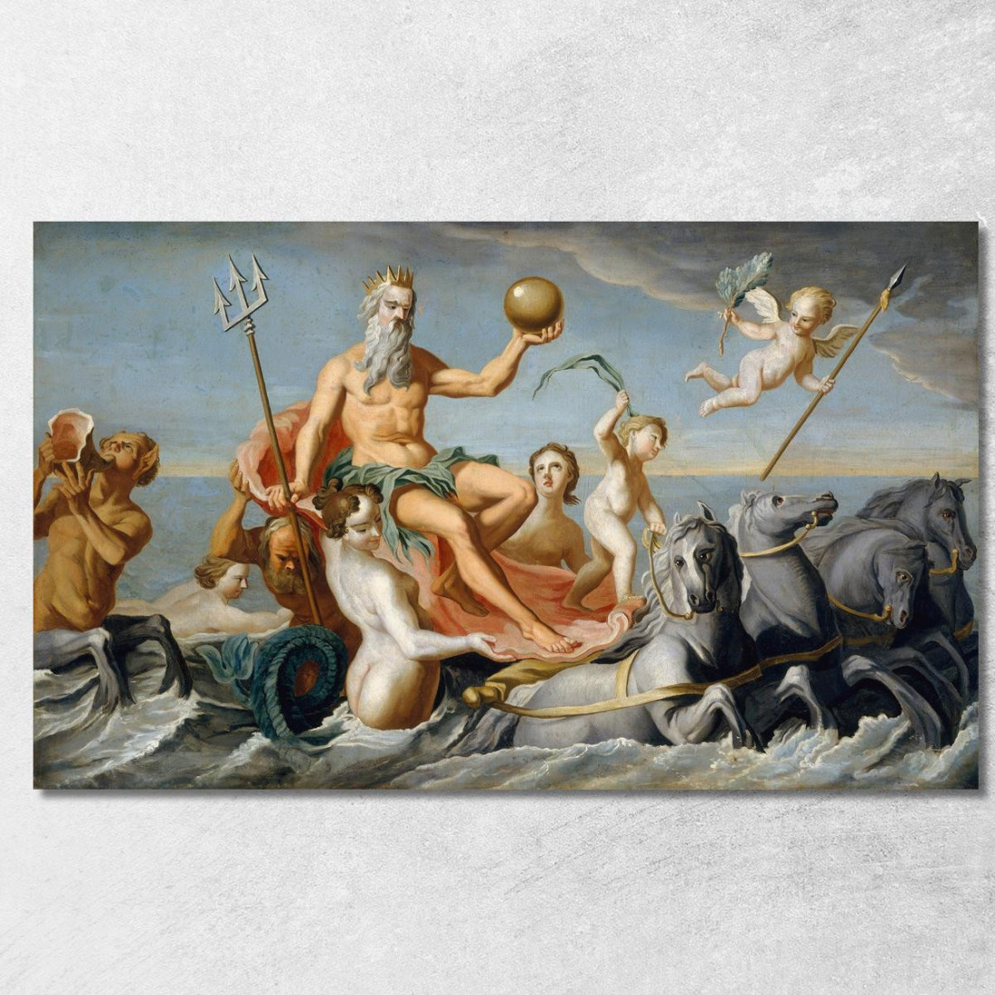 Il Ritorno Di Nettuno John Singleton Copley jsg65 quadro stampato su tela