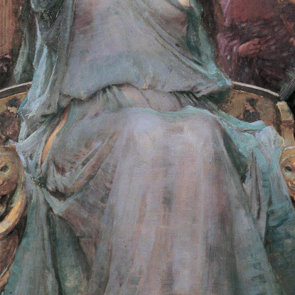 Circe Che Offre La Coppa A Ulisse John William Waterhouse jww8 quadro stampato su tela