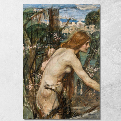 Fillide John William Waterhouse jww27 quadro stampato su tela