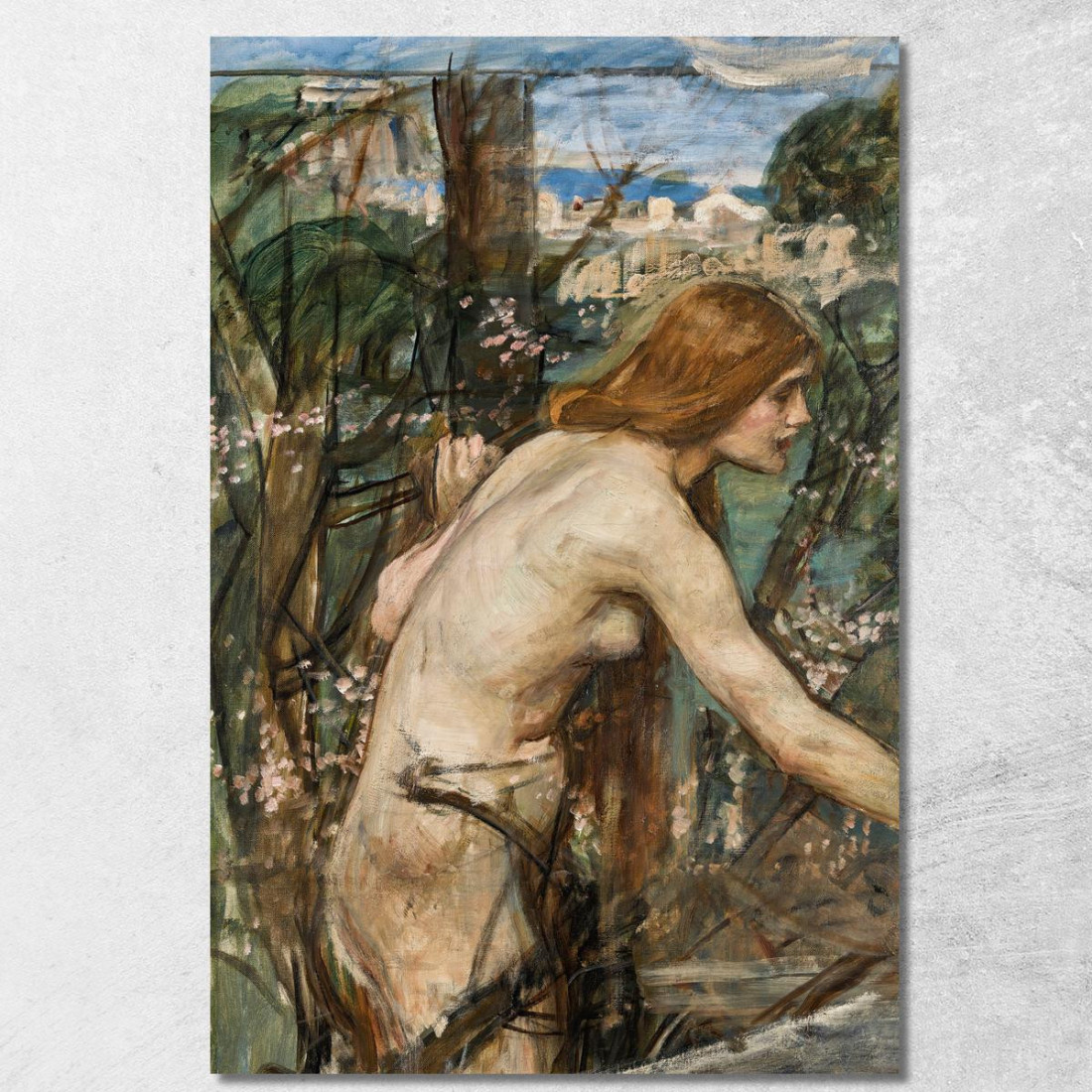 Fillide John William Waterhouse jww27 quadro stampato su tela
