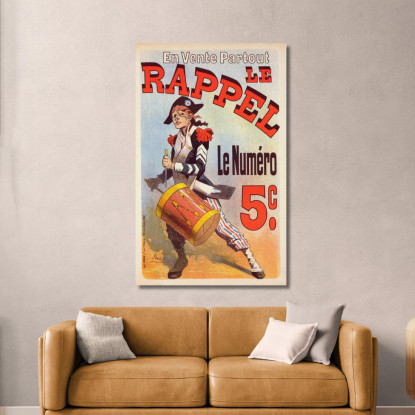 Il Promemoria Jules Chéret jch65 quadro stampato su tela