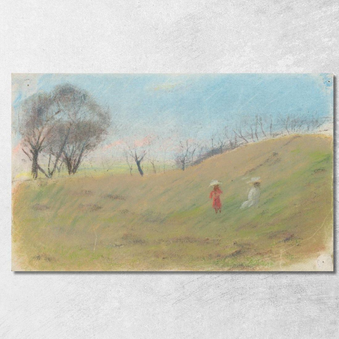 Bambini Nel Prato Ladislav Mednyánszky lmd13 quadro stampato su tela