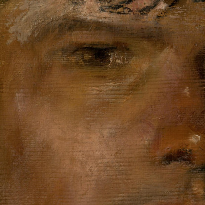 Giovane Con Orecchio Grande E Piccolo Cappello Ladislav Mednyánszky lmd34 quadro stampato su tela