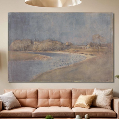 Veduta Di Strážky Ladislav Mednyánszky lmd53 quadro stampato su tela