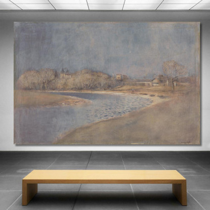 Veduta Di Strážky Ladislav Mednyánszky lmd53 quadro stampato su tela