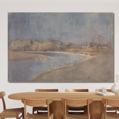 Veduta Di Strážky Ladislav Mednyánszky lmd53 quadro stampato su tela