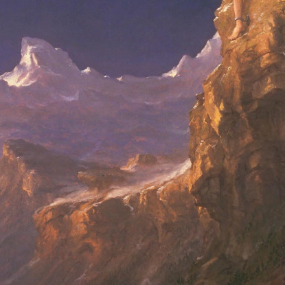 Prometeo Incatenato Thomas Cole tcl26 quadro stampato su tela