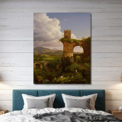 L'Arco Di Nerone Thomas Cole tcl31 quadro stampato su tela