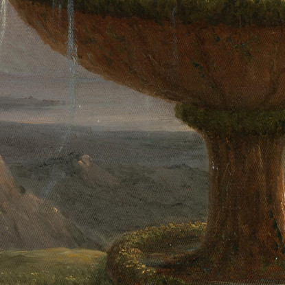 Il Calice Del Titano Thomas Cole tcl46 quadro stampato su tela