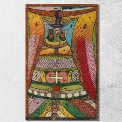 La Campana Arm - Sund'R A Breslavia Nella Città Adolf Wölfli awl11 quadro stampato su tela