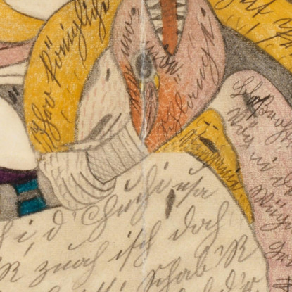 Sua Altezza Reale La Principessa Stefania Del Belgio Europa E Il Serpente Ramonion Adolf Wölfli awl22 quadro stampato su tela