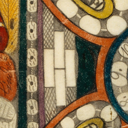 Serpente Gigante Sorrantta Tre Angeli Dell'Eternità E La Grande Stella Skt. Adolf Nella Vecchia Creazione Adolf Wölfli awl29 qu