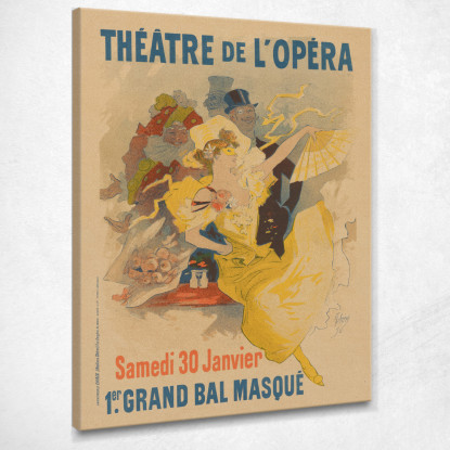 Theatre De L'Opera Jules Chéret jch109 quadro stampato su tela