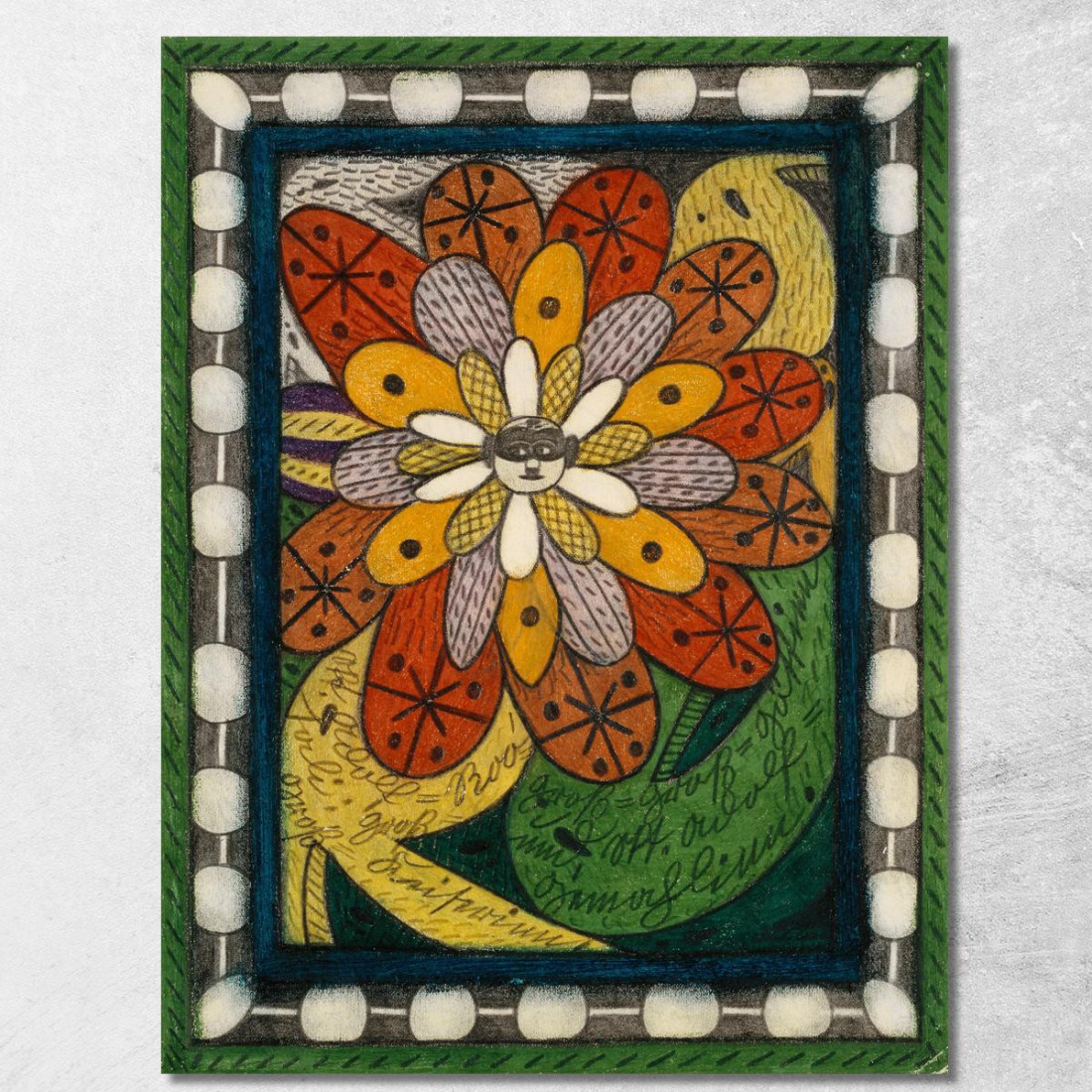 Skt. Adolf - Roosali Adolf Wölfli awl37 quadro stampato su tela