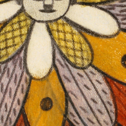 Skt. Adolf - Roosali Adolf Wölfli awl37 quadro stampato su tela