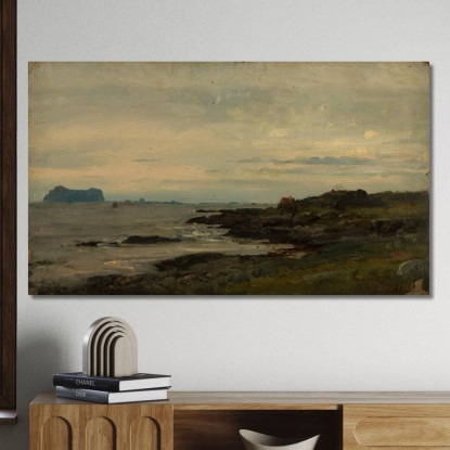 Da Kinn Amaldus Nielsen ani78 quadro stampato su tela