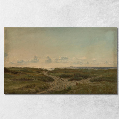Da Naerland Jaeren 2 Amaldus Nielsen ani87 quadro stampato su tela