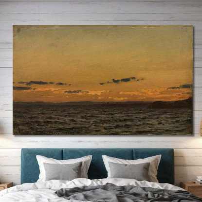 Prima Della Tempesta Hvaler Amaldus Nielsen ani116 quadro stampato su tela