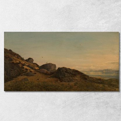 Hobde Mandal Amaldus Nielsen ani130 quadro stampato su tela