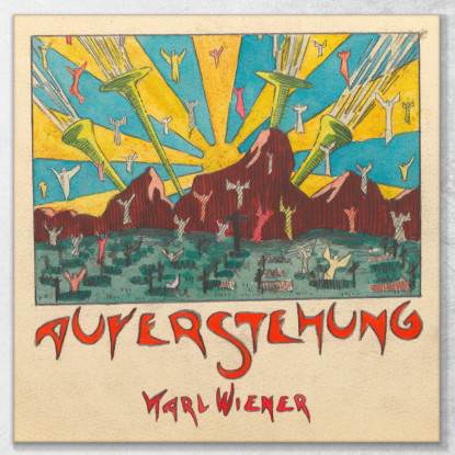 Risurrezione Karl Wiener kwn30 quadro stampato su tela