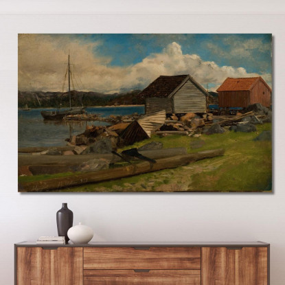 Saanum Mandal Amaldus Nielsen ani186 quadro stampato su tela