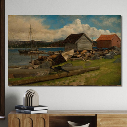 Saanum Mandal Amaldus Nielsen ani186 quadro stampato su tela