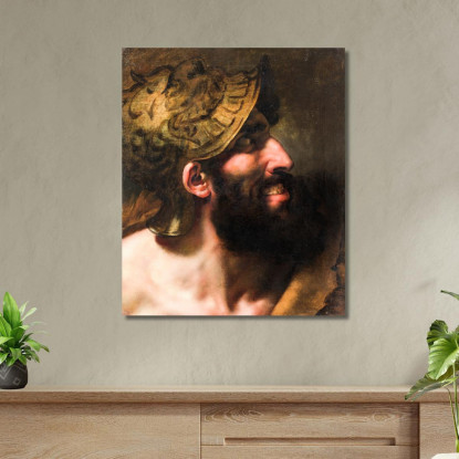 Capaneo – Studio Intitolato Il Bestemmiatore Anne Louis Girodet-Trioson alg3 quadro stampato su tela