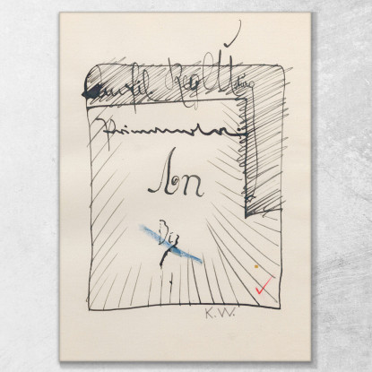 Dalla Mia Vita 50 Fogli Ii Karl Wiener kwn39 quadro stampato su tela