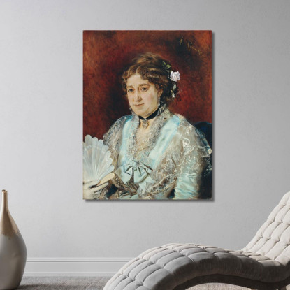 Babette Tappezziera Anton Romako arm7 quadro stampato su tela