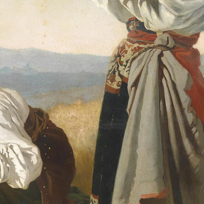 Dopo Il Raccolto Anton Romako arm42 quadro stampato su tela