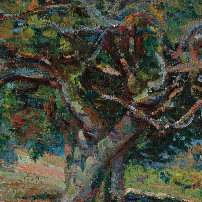 Alberi Nell'Île-De-France Armand Guillaumin agl1 quadro stampato su tela