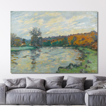 Diga Di Genetin Crozant 2 Armand Guillaumin agl2 quadro stampato su tela