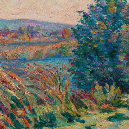 Sentiero Di Campagna Armand Guillaumin agl9 quadro stampato su tela