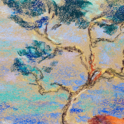 Le Trayas Paesaggio Del Midi Armand Guillaumin agl38 quadro stampato su tela