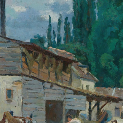 Le Rive Della Bièvre Armand Guillaumin agl40 quadro stampato su tela