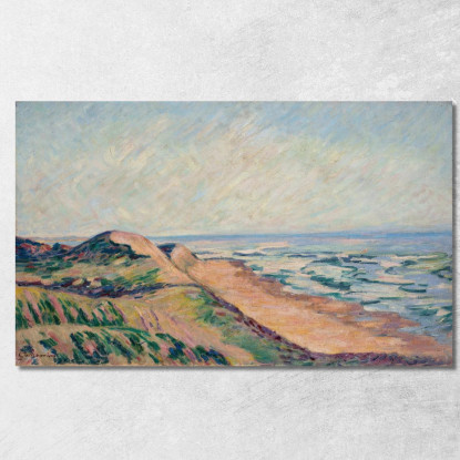 Le Dune Île De Ré Armand Guillaumin agl43 quadro stampato su tela