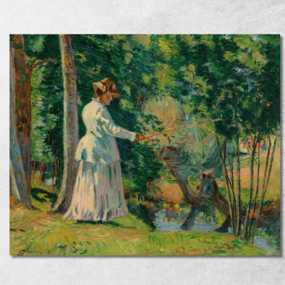 Madame Guillaumin Armand Guillaumin agl46 quadro stampato su tela